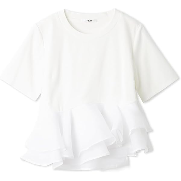 Amazon.co.jp: [スナイデル] テクスチャージャガードペプラム